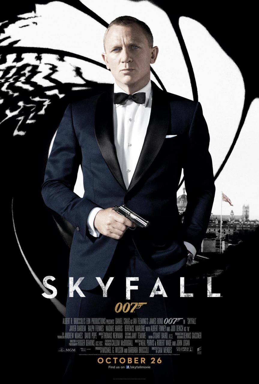 skyfall movie poster
